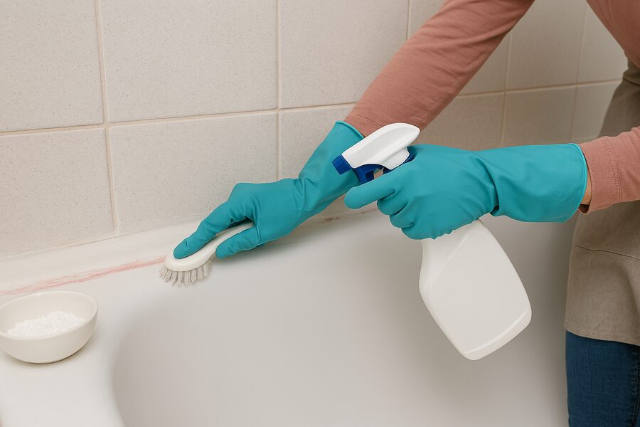 The Best Way to Eliminate Pink Mould From Your Shower?