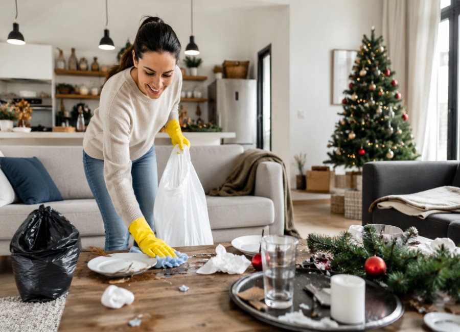 A Post-Holiday Cleaning Plan That Saves Time