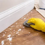 How to Remove Paint Splatters from Floors and Skirting Boards