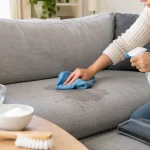 How to Clean a Couch That Smells After a Spill